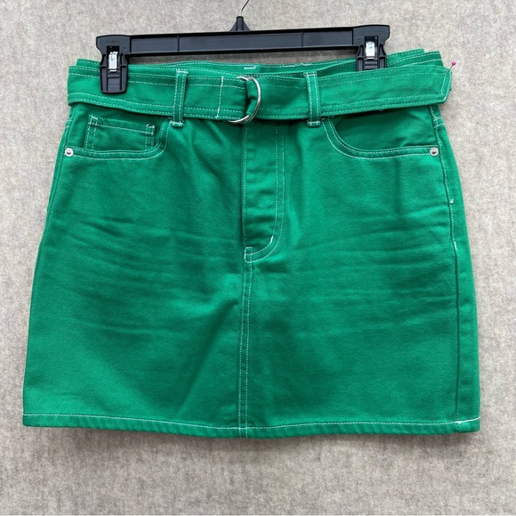 Forever 21 Mini Skirt with Matching Belt M Juniors - Picture 2 of 6